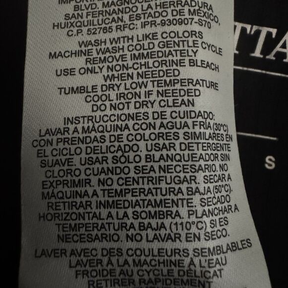 Mondetta Womens Small Black Biker Short High Rise Ribbed Moisture Wicking Active - Picture 10 of 14